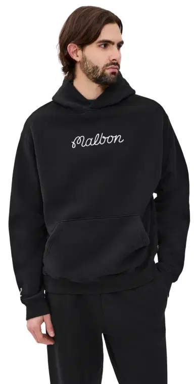 Malbon Fesque Hoodie Black S | Thumbnail 1