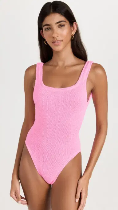 Hunza G Square Neck One Piece | Thumbnail 2 Hunza G Square Neck One Piece | Thumbnail 2
