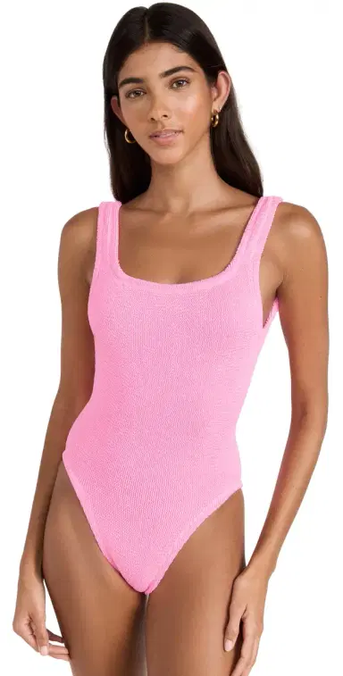 Hunza G Square Neck One Piece | Thumbnail 1 Hunza G Square Neck One Piece | Thumbnail 1