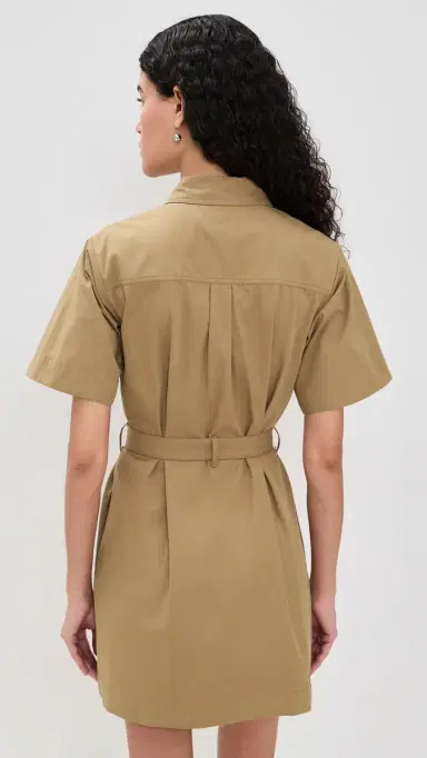 ALIGNE Reign Poplin Dress Camel | Thumbnail 3