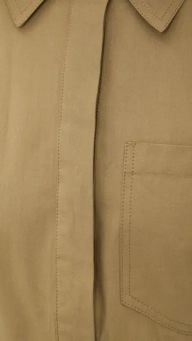 ALIGNE Reign Poplin Dress Camel | Thumbnail 6