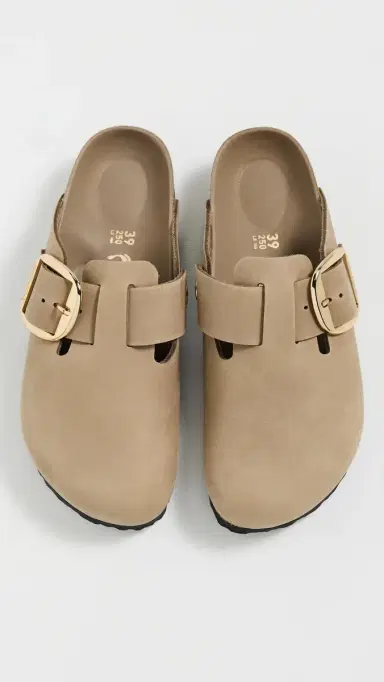 Birkenstock Boston Big Buckle Clogs Tobacco Brown 37 | Thumbnail 5