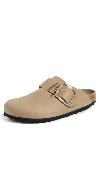 Birkenstock Boston Big Buckle Clogs Tobacco Brown 37 | Thumbnail 1