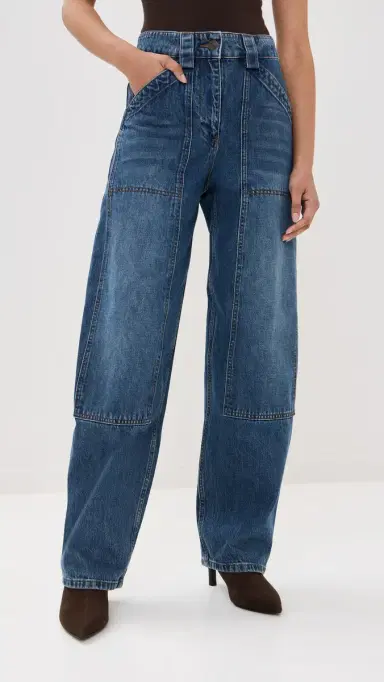 Co High Waist Balloon Pants Indigo 24 | Thumbnail 2