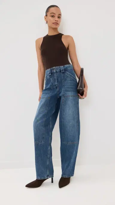 Co High Waist Balloon Pants Indigo 24 | Thumbnail 5