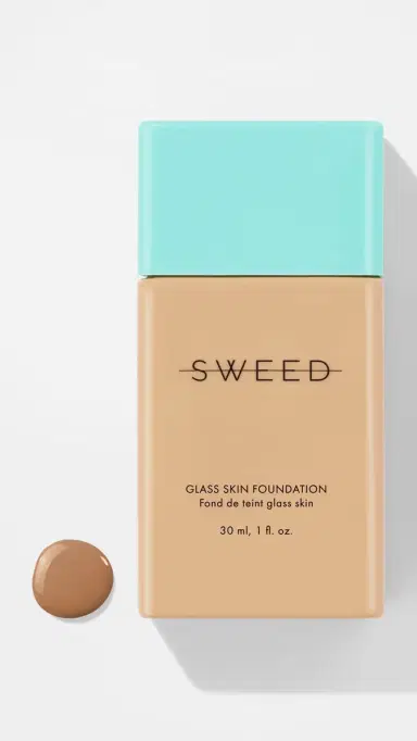 SWEED Glass Skin Foundation 12 - Tan to Deep with Neutral to Warm Yellow Undertones 30ml | Thumbnail 2