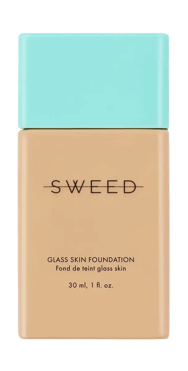 SWEED Glass Skin Foundation 12 - Tan to Deep with Neutral to Warm Yellow Undertones