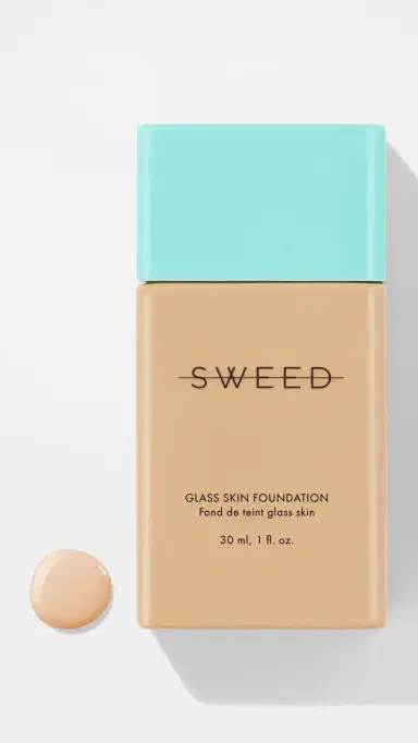 SWEED Glass Skin Foundation 3 - Porcelain Fair to Light with Warm Undertones 30ml | Thumbnail 2
