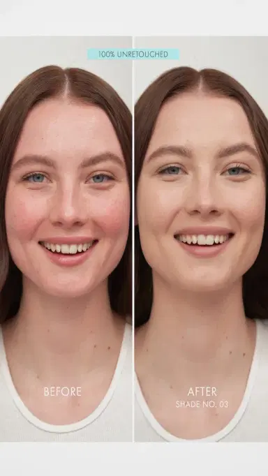 SWEED Glass Skin Foundation 3 - Porcelain Fair to Light with Warm Undertones 30ml | Thumbnail 5