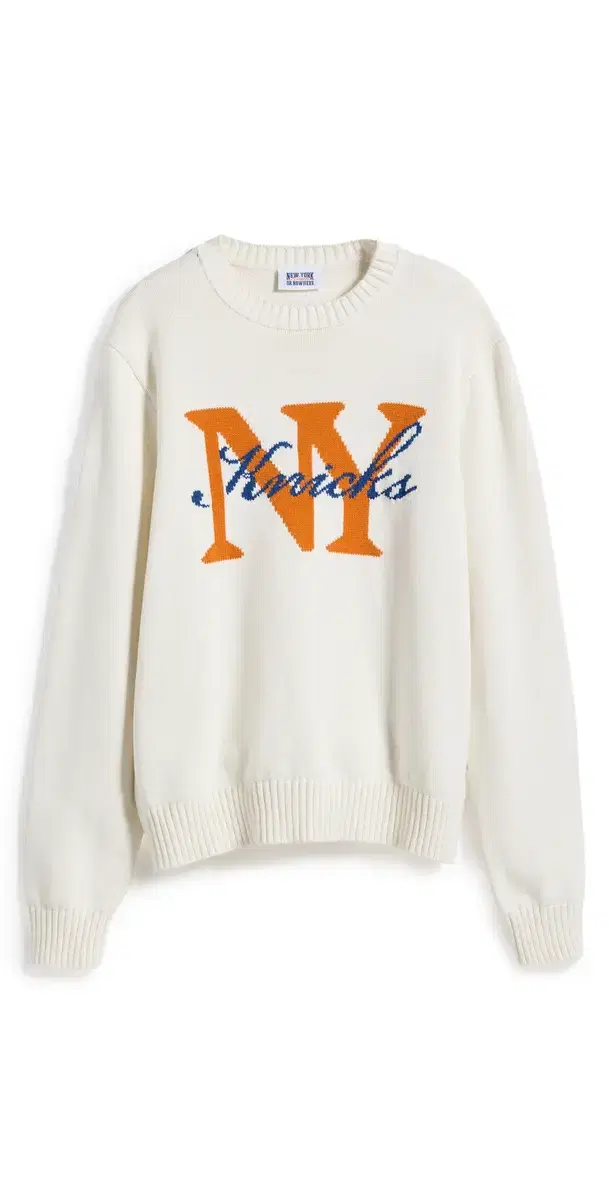 New York or Nowhere Knicks Rafters weater Off White