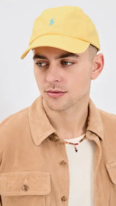 Polo Ralph Lauren Chino Sport Cap Corn Yellow One Size | Thumbnail 4