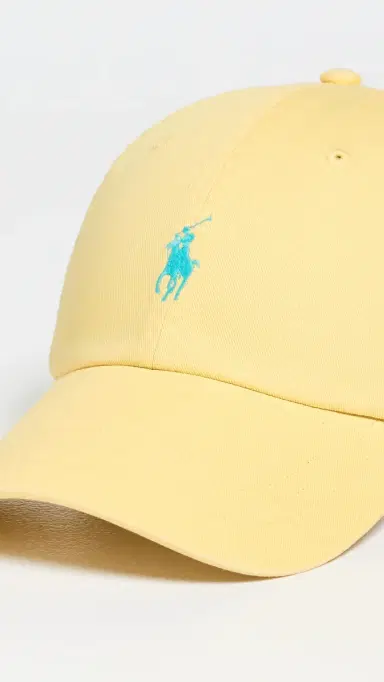 Polo Ralph Lauren Chino Sport Cap Corn Yellow One Size | Thumbnail 6
