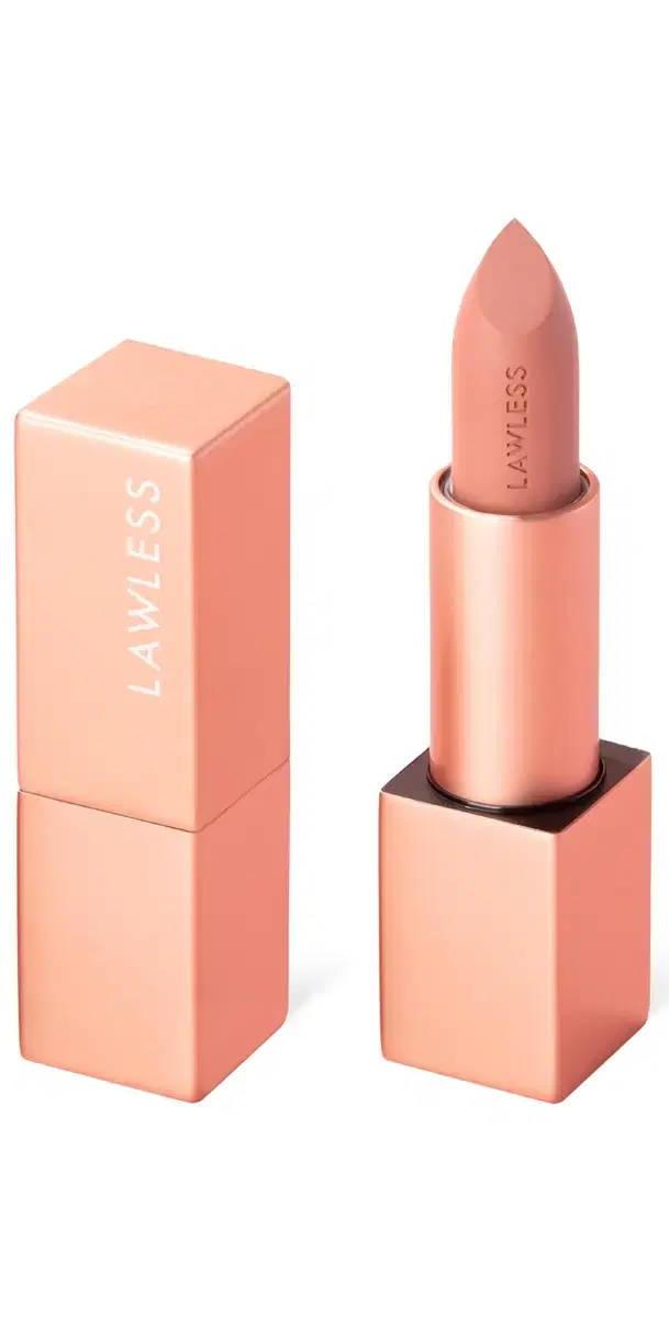 LAWLESS Forget the Filler Lip-Plumping Line-Smoothing Satin Cream Lipstick Wedding Day 0.1 oz/3.7 mL