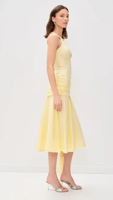 Guizio Victoire Dress Honey Butter XS | Thumbnail 4