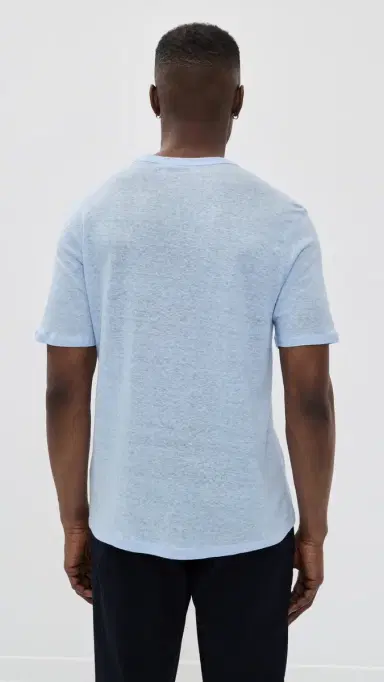 OFFICINE GÉNÉRALE inen Tee Dream Blue | Thumbnail 3 OFFICINE GÉNÉRALE inen Tee Dream Blue | Thumbnail 3