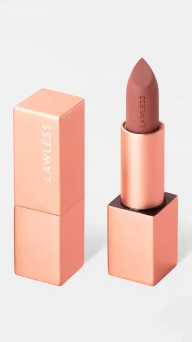 LAWLESS Forget the Filler Lip-Plumping Line-Smoothing Satin Cream Lipstick | Thumbnail 2