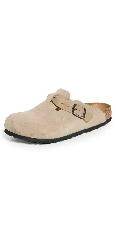 Birkenstock Boston Braid Clogs Taupe 36 | Thumbnail 1