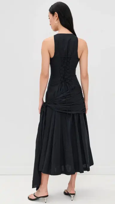 Guizio Victoire Dress Black S | Thumbnail 3