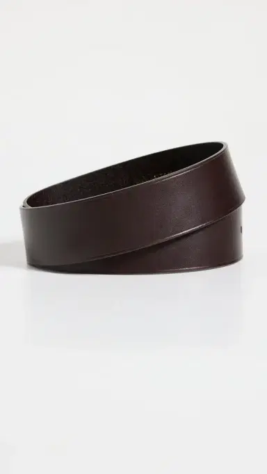 Nili Lotan Nili Belt Dark Brown/Antique Brass 80 | Thumbnail 4