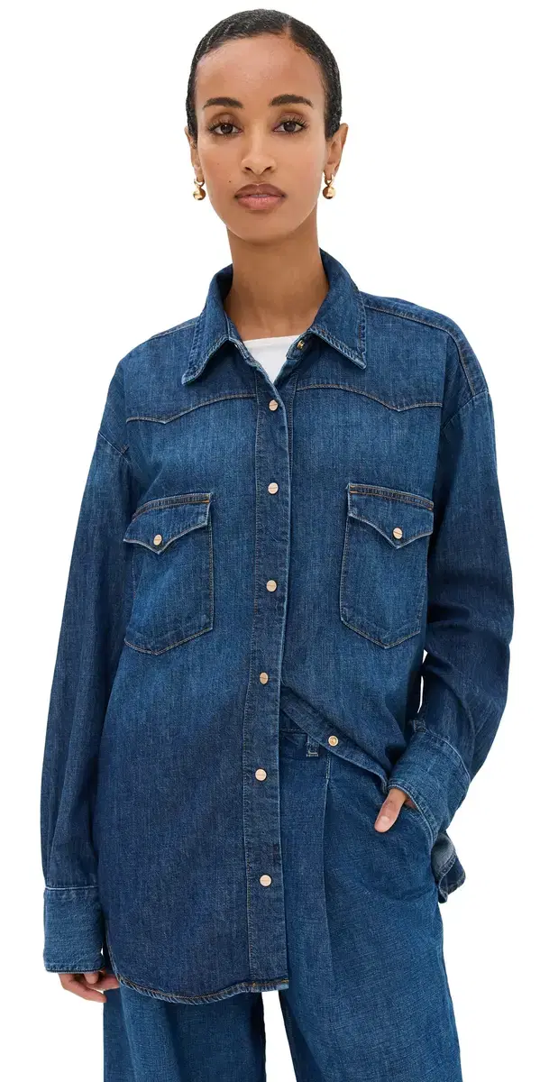 OG Supersized Ranchers Dark Wash