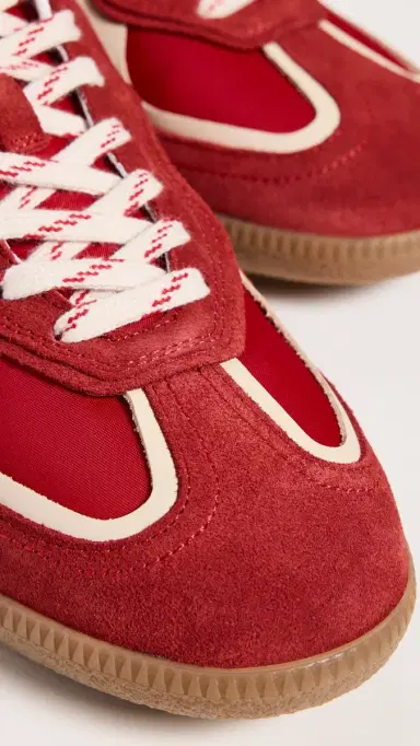 ALOHAS Rife Sheen Leather Sneakers Sheen Red 39 | Thumbnail 5