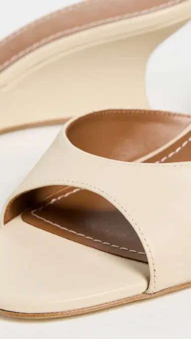 STAUD Brigitte Wedge Sandals Cream | Thumbnail 6 STAUD Brigitte Wedge Sandals Cream | Thumbnail 6
