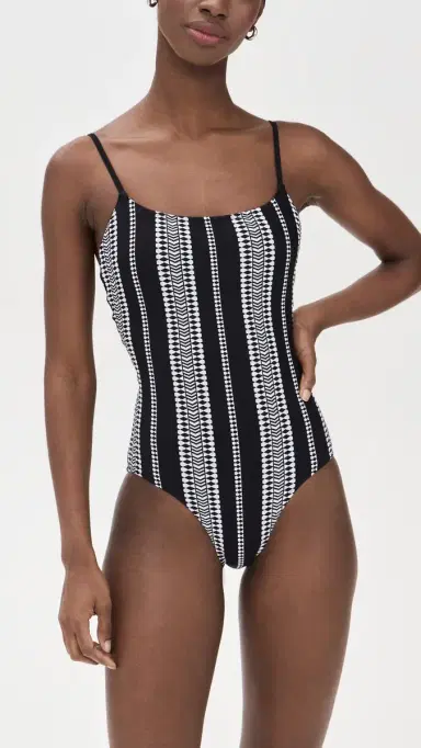 Lemlem Luchia Classic One Piece Black L | Thumbnail 5