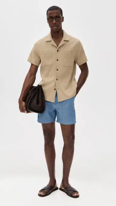 RAILS Archer Shorts 6 edium Wash Indigo | Thumbnail 5 RAILS Archer Shorts 6 edium Wash Indigo | Thumbnail 5