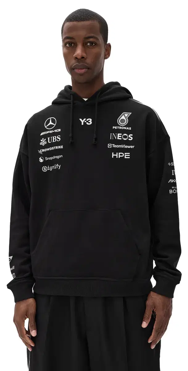 x ercedes AG Petronas Formula 1 Hoodie Black