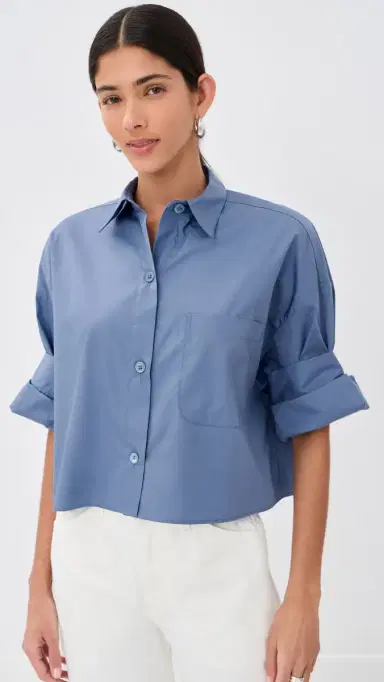 TWP Next Ex Shirt Country Blue | Thumbnail 2