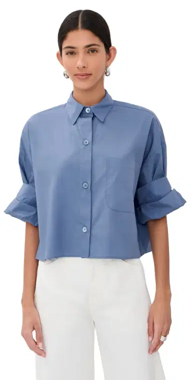 TWP Next Ex Shirt Country Blue | Thumbnail 1