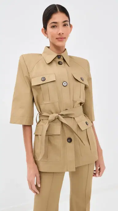 FRANÇOISE Nadia Shirt Beige | Thumbnail 2
