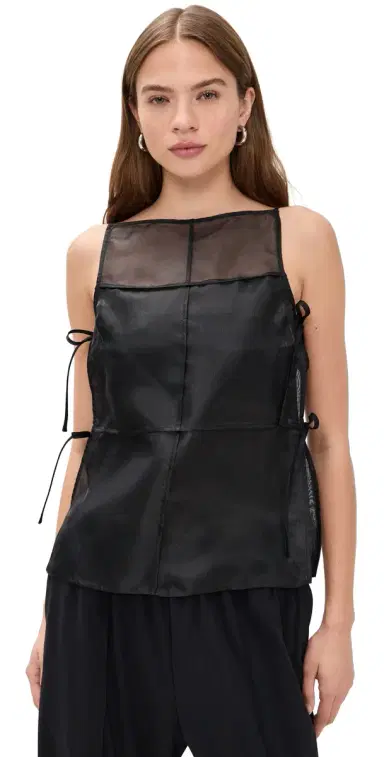 STAUD Chandler Top Black | Thumbnail 1 STAUD Chandler Top Black | Thumbnail 1