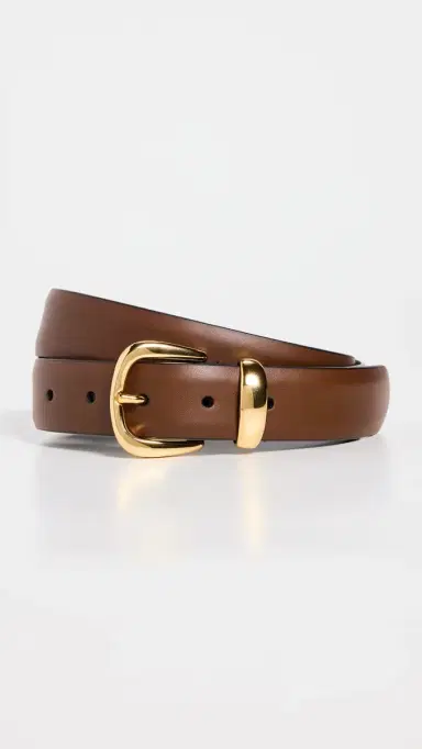 Anderson's Narrow Semi Formal Calf Leather Belt | Thumbnail 2