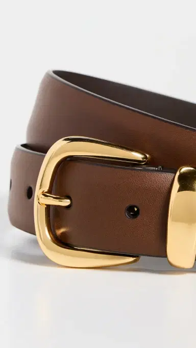 Anderson's Narrow Semi Formal Calf Leather Belt | Thumbnail 5
