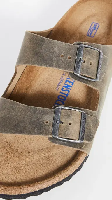 Birkenstock Arizona Soft Footbed Sandals Faded Khaki 42 | Thumbnail 4