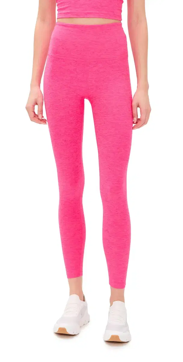 Beyond Yoga Spacedye Caught In The Midi 7/8 eggings Pink Glow Heather