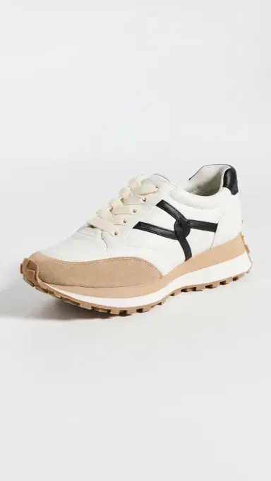 Veronica Beard Valentina Sneakers Coconut/Black 6 | Thumbnail 2 Veronica Beard Valentina Sneakers Coconut/Black 6 | Thumbnail 2