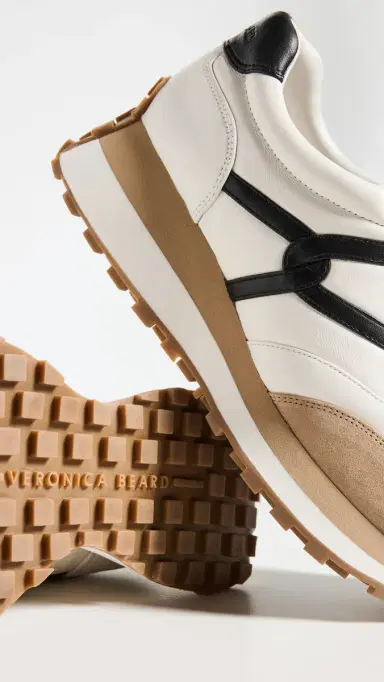 Veronica Beard Valentina Sneakers Coconut/Black 6 | Thumbnail 6 Veronica Beard Valentina Sneakers Coconut/Black 6 | Thumbnail 6