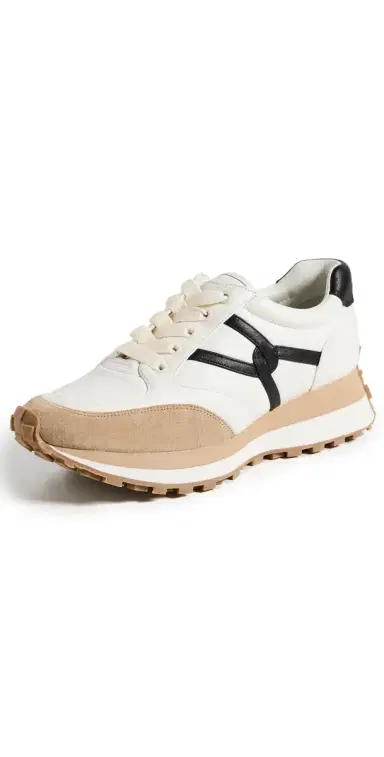 Veronica Beard Valentina Sneakers Coconut/Black 6 | Thumbnail 1 Veronica Beard Valentina Sneakers Coconut/Black 6 | Thumbnail 1