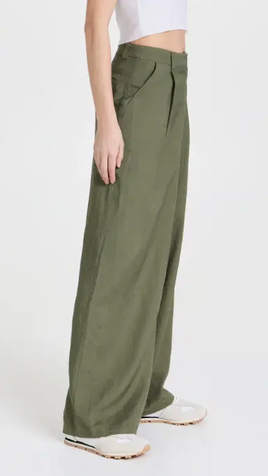 LIONESS La Quinta Pants Khaki XXS | Thumbnail 4 LIONESS La Quinta Pants Khaki XXS | Thumbnail 4