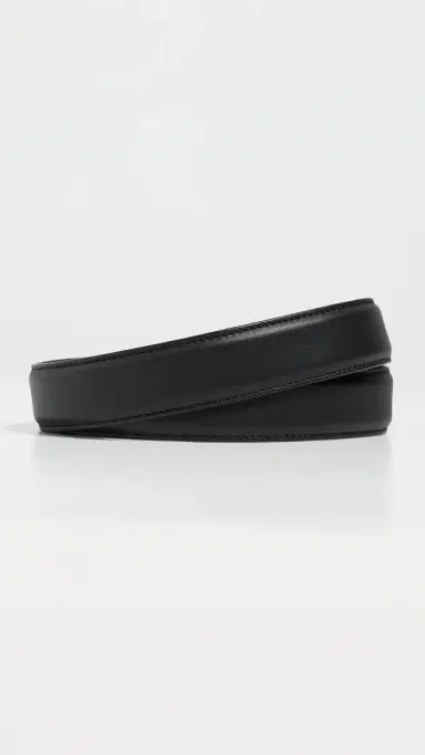 Polo Ralph Lauren Full-Grain Etched Leather Dress Belt Black 42 | Thumbnail 3
