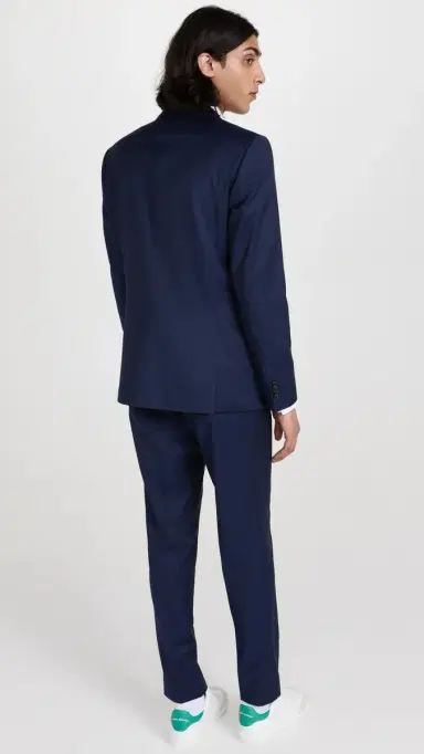 BOSS Slim Fit Suit Dark Blue 52 | Thumbnail 4