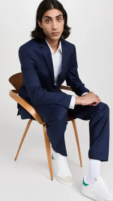 BOSS Slim Fit Suit Dark Blue 52 | Thumbnail 6