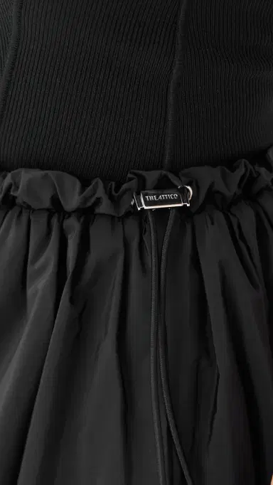 The Attico Mini Dress Black | Thumbnail 6