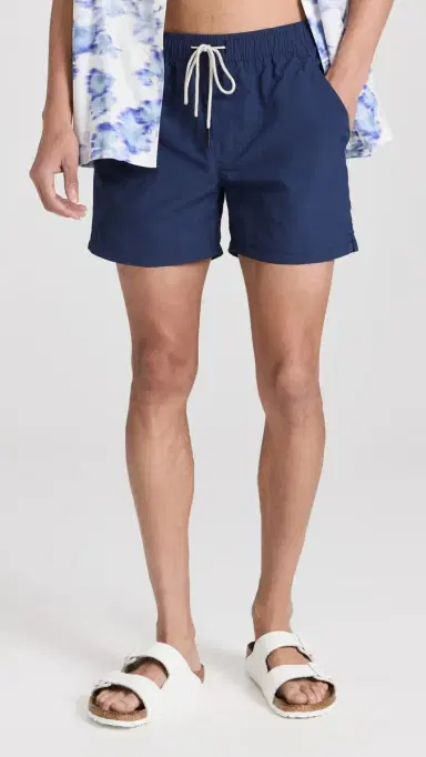 OAS Nylon wim Shorts 5 Navy | Thumbnail 2