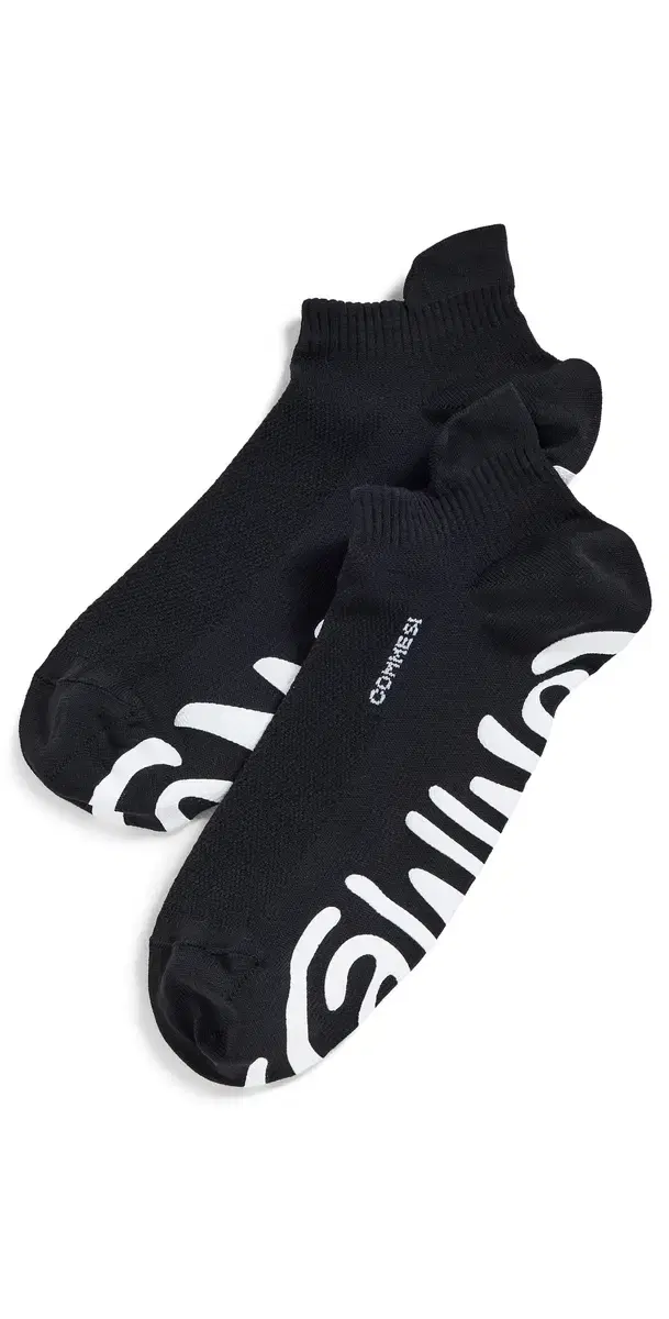 Comme Si Pilates Ankle Socks Black