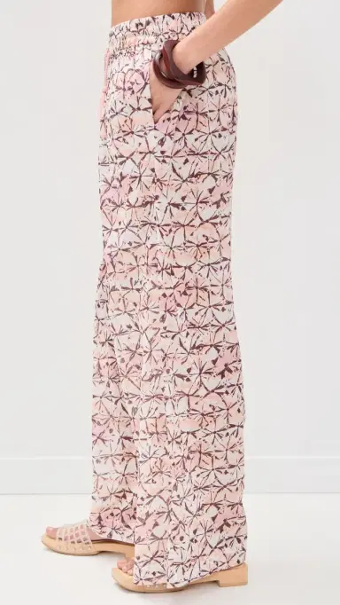 Ulla Johnson Azra Pants Amethyst | Thumbnail 4 Ulla Johnson Azra Pants Amethyst | Thumbnail 4