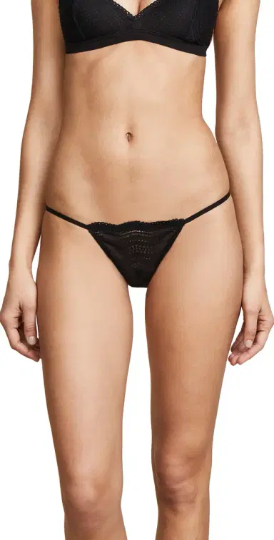 Cosabella Dolce G-String Black One Size | Thumbnail 1