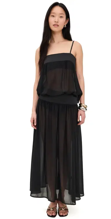 Lioness Gracia Maxi Dress Noir | Thumbnail 1